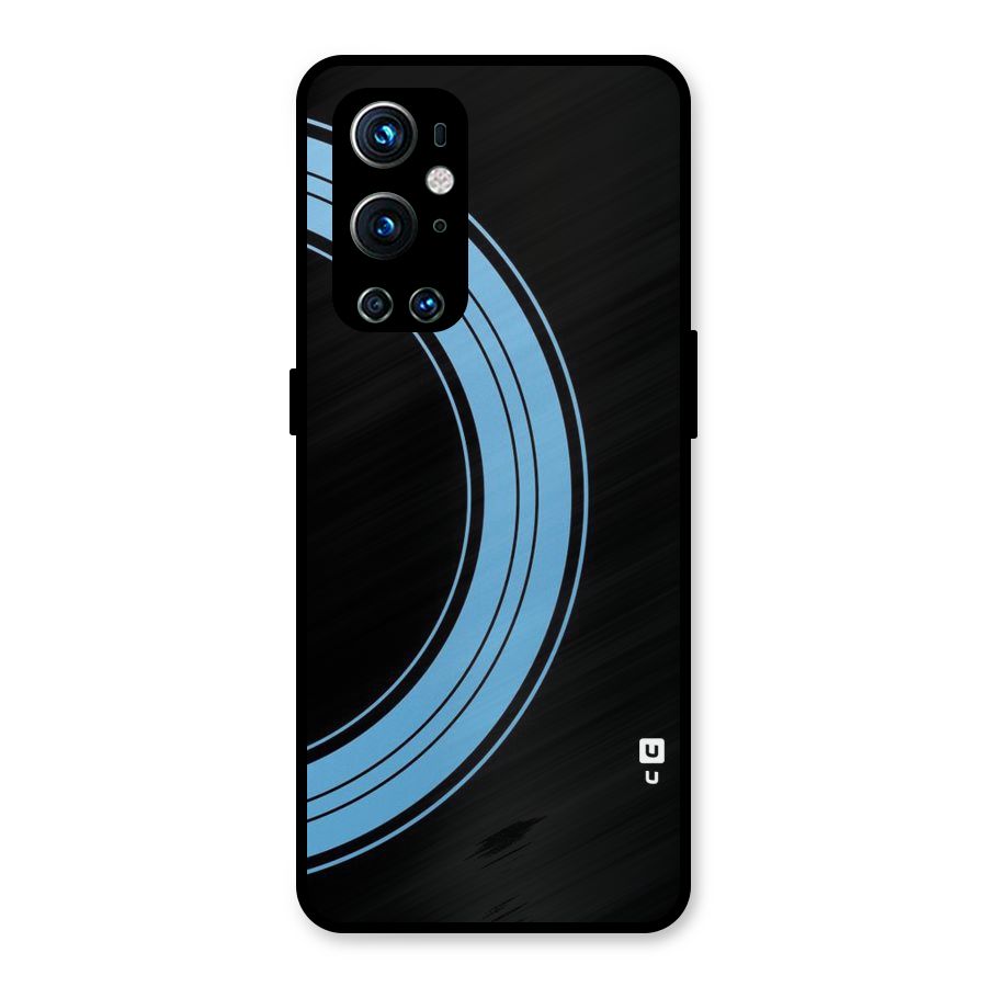 Half Circles Metal Back Case for OnePlus 9 Pro