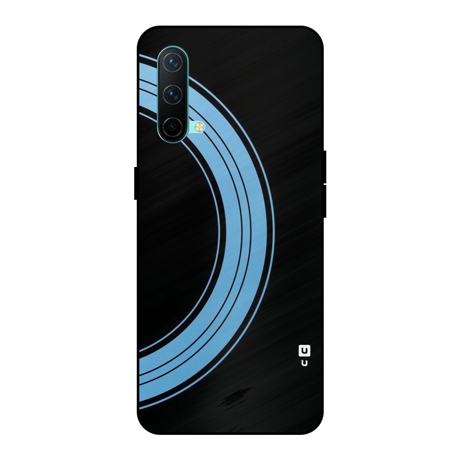 Half Circles Metal Back Case for OnePlus Nord CE 5G