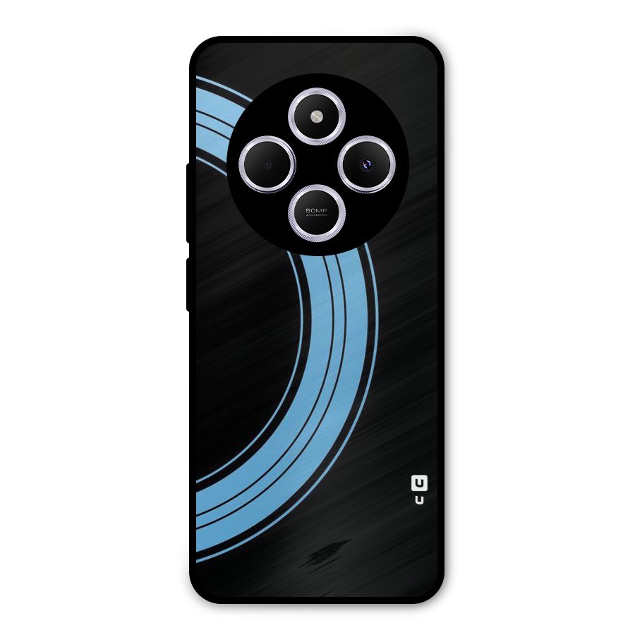 Half Circles Metal Back Case for Poco M7