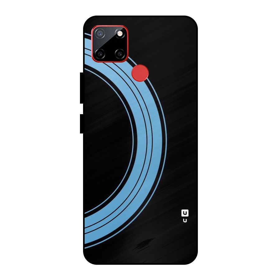 Half Circles Metal Back Case for Realme C12
