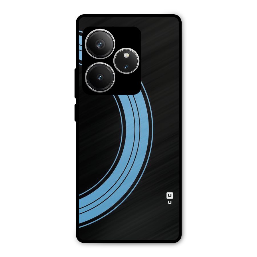 Half Circles Metal Back Case for Realme GT 6