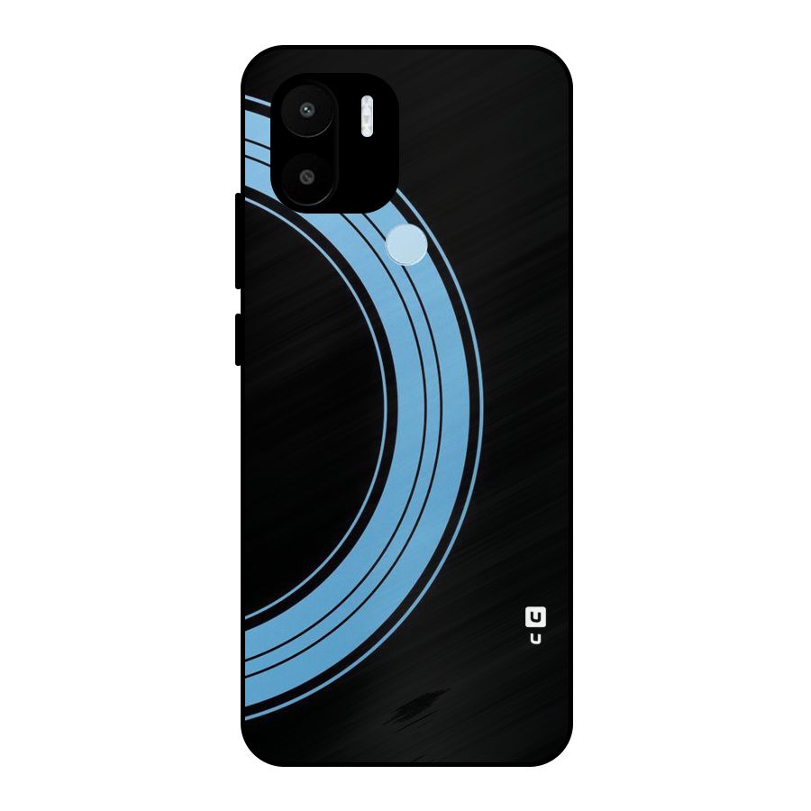 Half Circles Metal Back Case for Redmi A2+