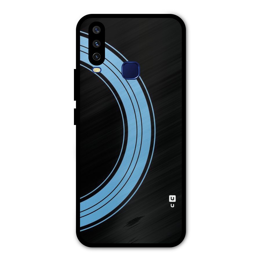 Half Circles Metal Back Case for Vivo V17