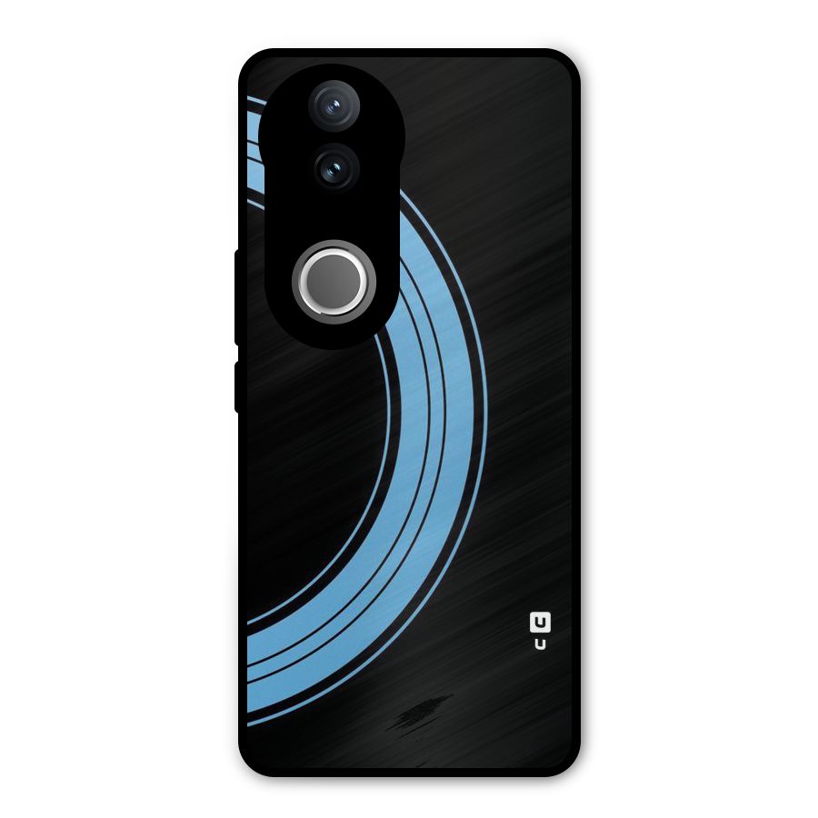 Half Circles Metal Back Case for Vivo V50
