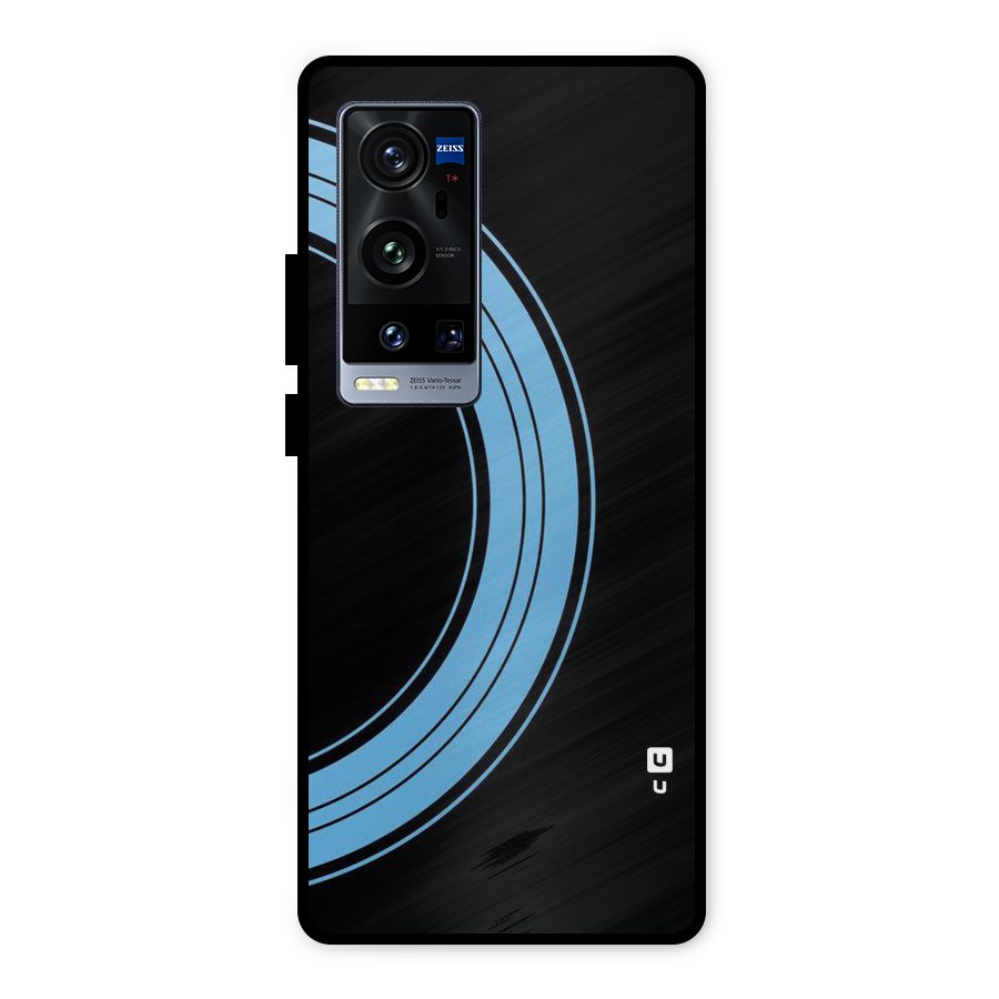 Half Circles Metal Back Case for Vivo X60 Pro Plus