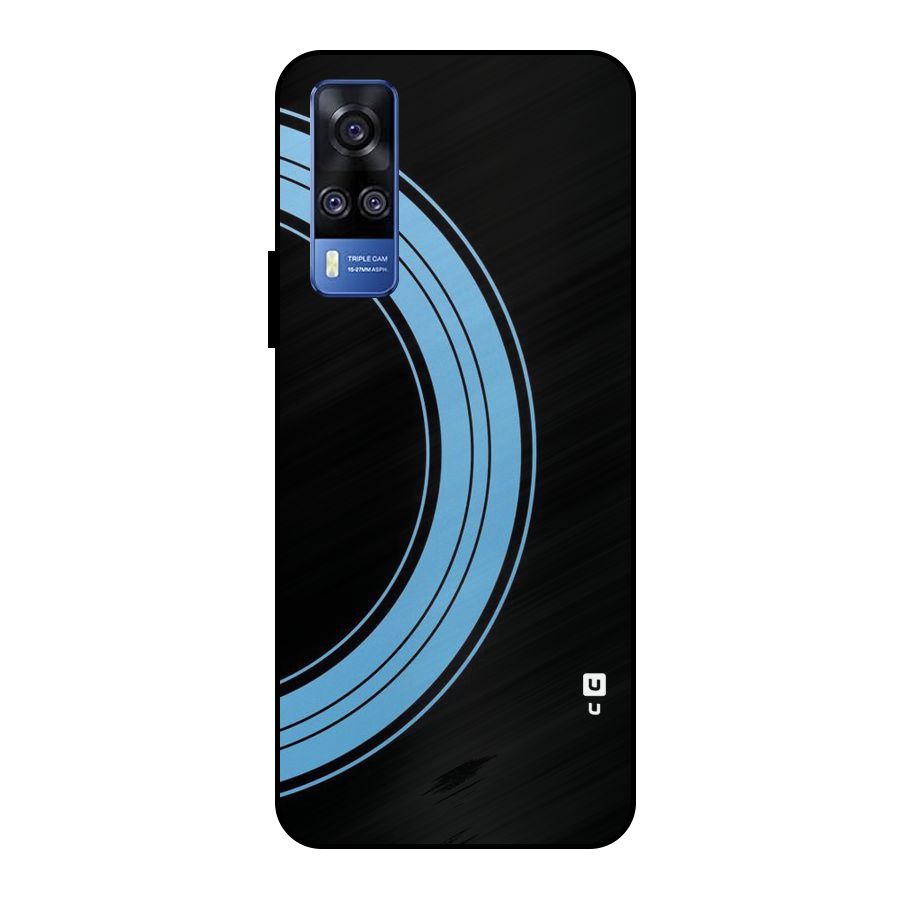 Half Circles Metal Back Case for Vivo Y51