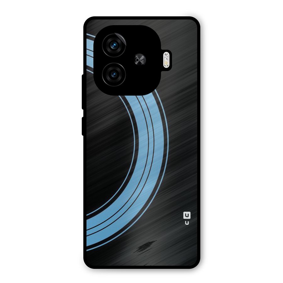 Half Circles Metal Back Case for iQOO Neo 10R