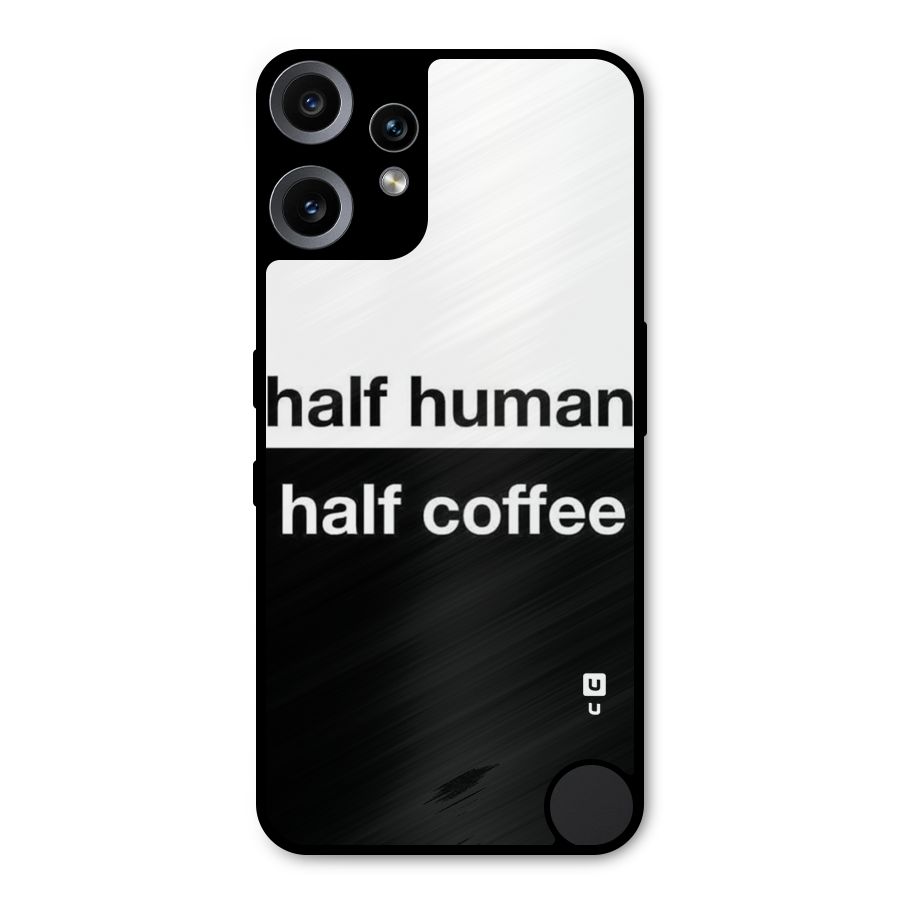 Half Human Half Coffee Metal Back Case for Nothing CMF Phone 2 Pro