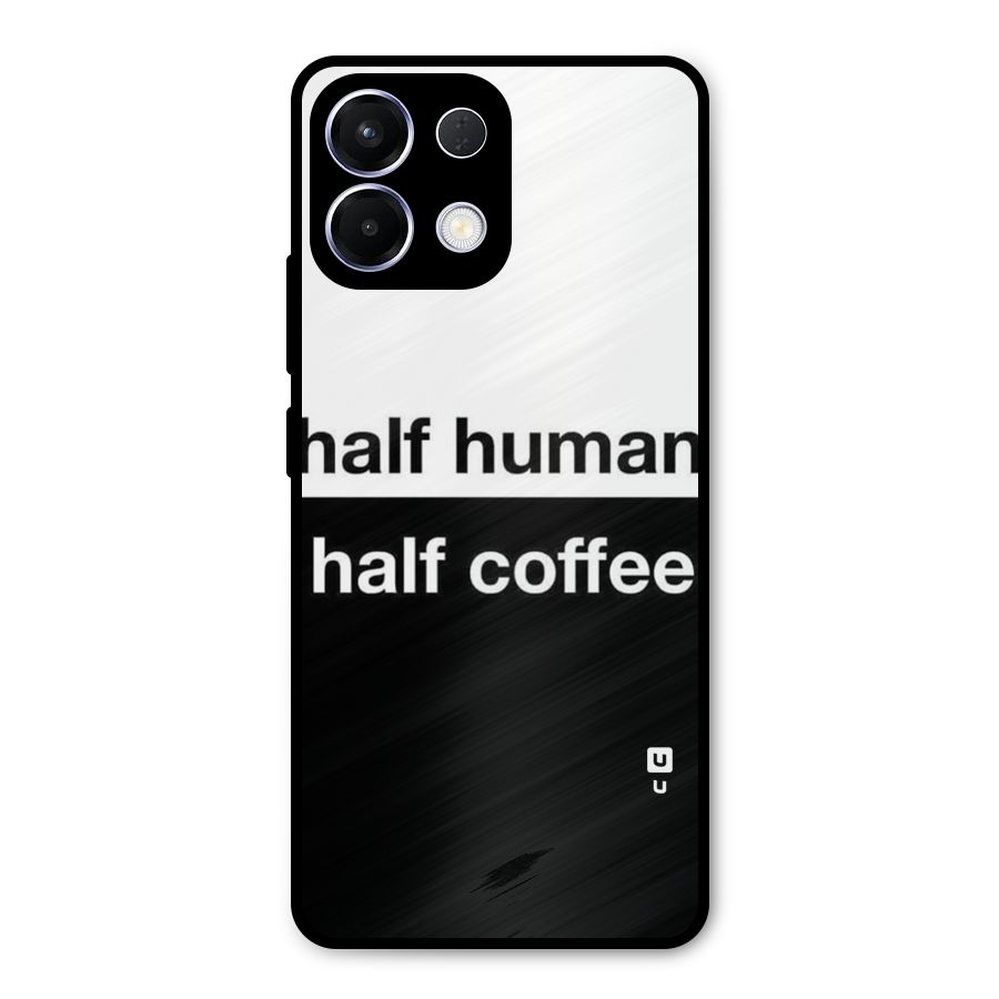 Half Human Half Coffee Metal Back Case for Oppo K13