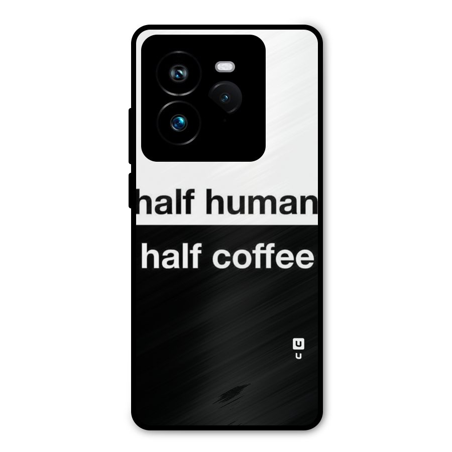 Half Human Half Coffee Metal Back Case for Realme GT 7 Pro