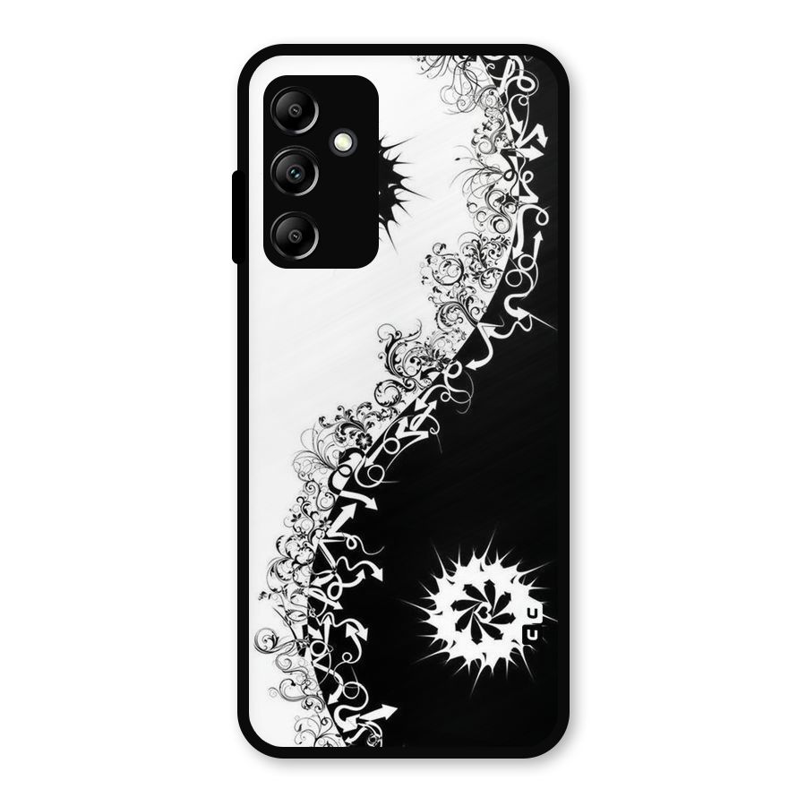 Half Peace Design Metal Back Case for Galaxy A14 5G