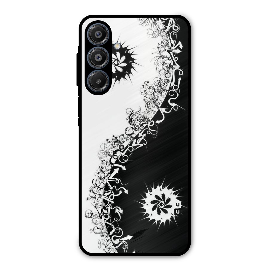 Half Peace Design Metal Back Case for Galaxy A16 5G