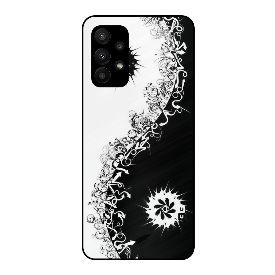 Half Peace Design Metal Back Case for Galaxy A23