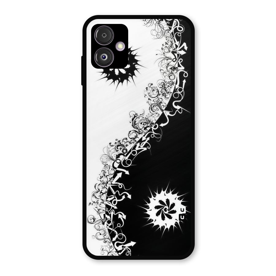Half Peace Design Metal Back Case for Galaxy F14