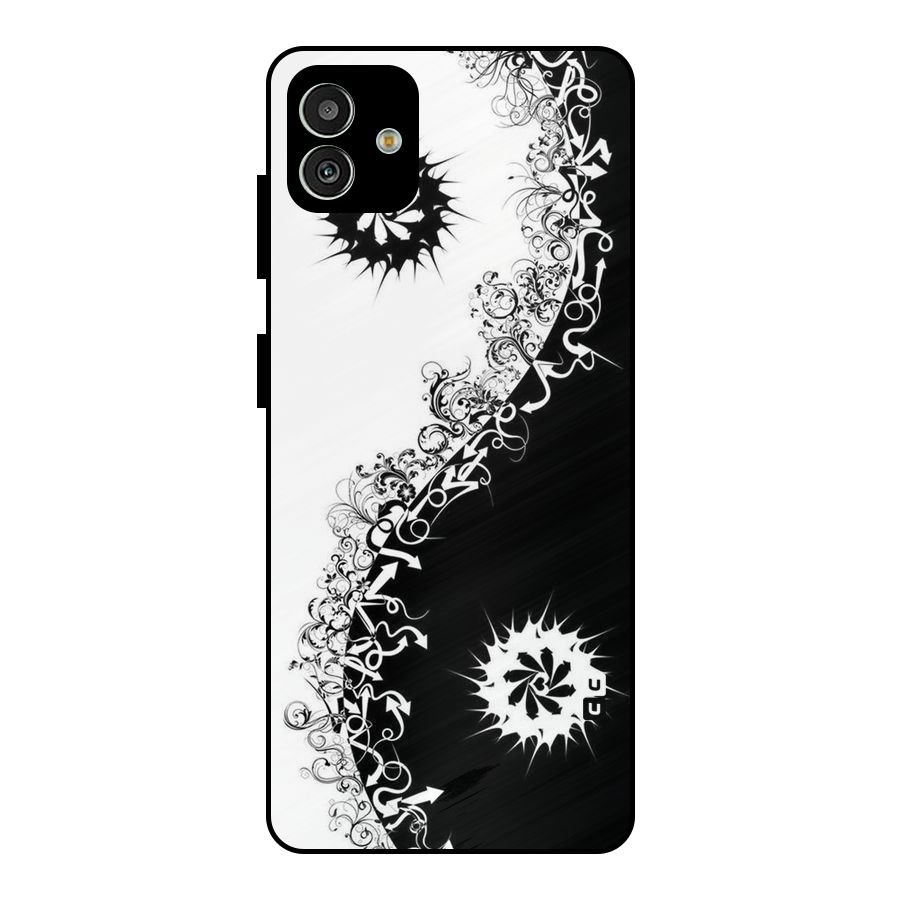 Half Peace Design Metal Back Case for Galaxy M13 5G