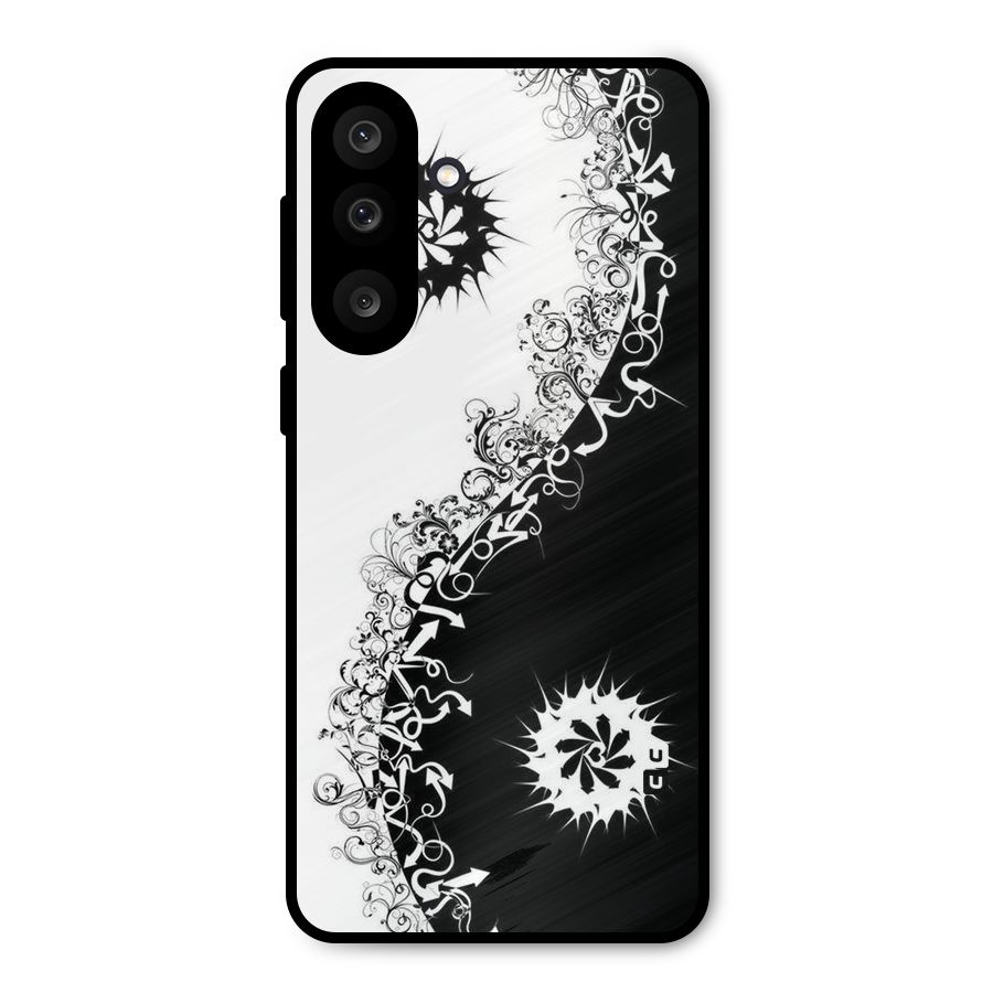 Half Peace Design Metal Back Case for Galaxy M56
