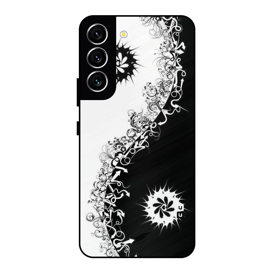 Half Peace Design Metal Back Case for Galaxy S22 5G