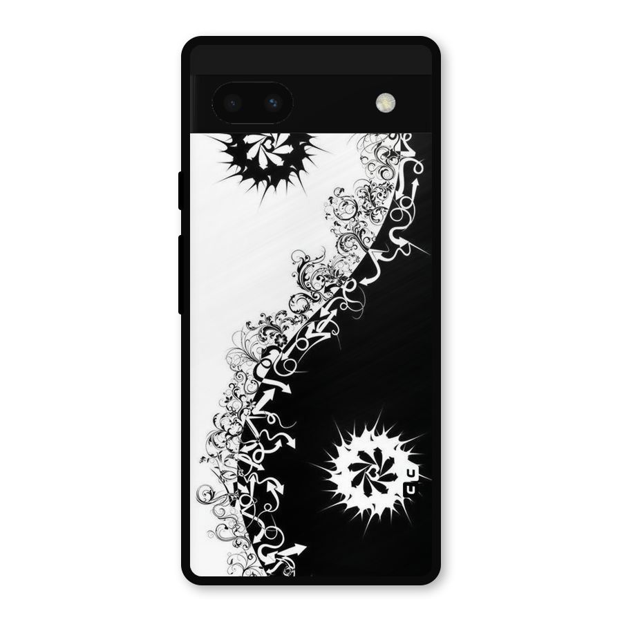 Half Peace Design Metal Back Case for Google Pixel 6a