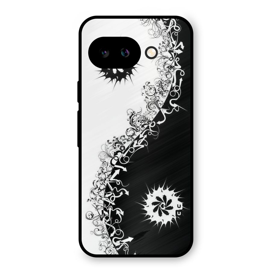 Half Peace Design Metal Back Case for Google Pixel 9a