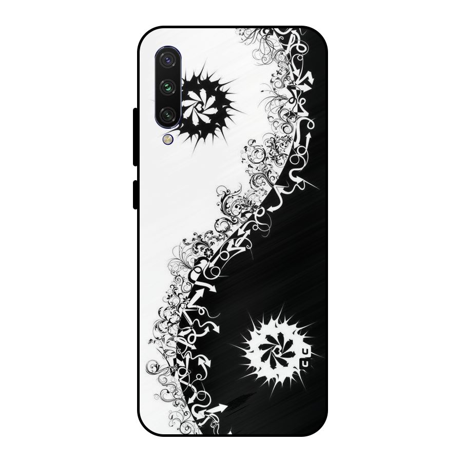 Half Peace Design Metal Back Case for Mi A3