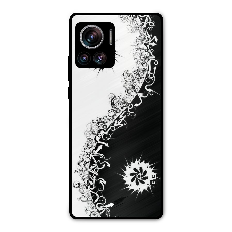 Half Peace Design Metal Back Case for Motorola Edge 30 Ultra