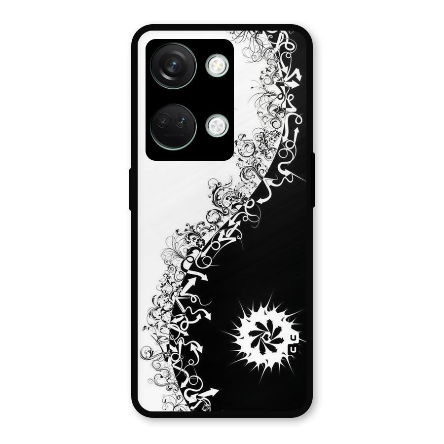 Half Peace Design Metal Back Case for OnePlus Nord 3
