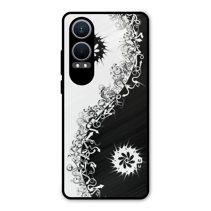 Half Peace Design Metal Back Case for OnePlus Nord CE4 Lite