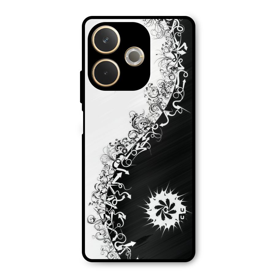 Half Peace Design Metal Back Case for Oppo A5 Pro