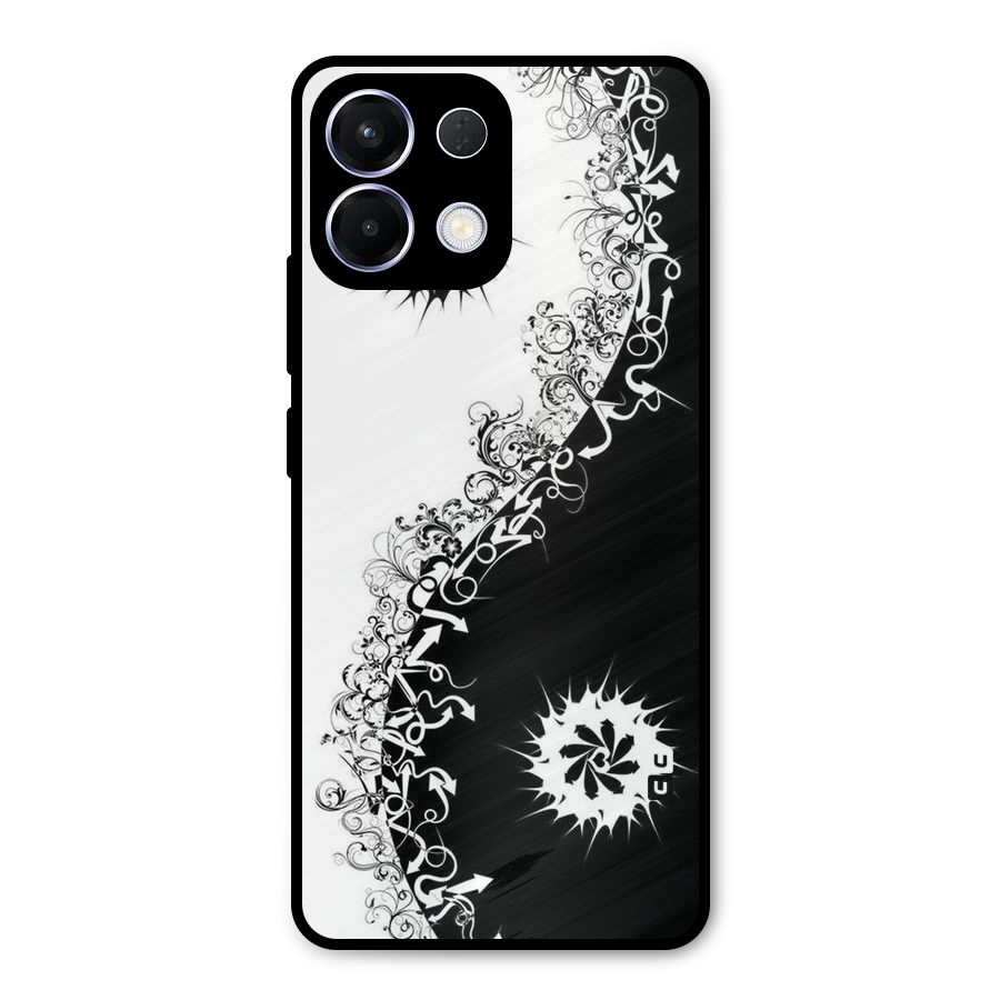 Half Peace Design Metal Back Case for Oppo K13
