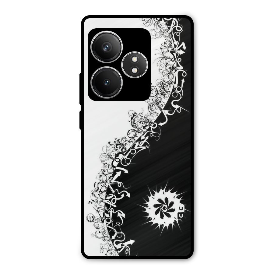 Half Peace Design Metal Back Case for Realme GT 6T