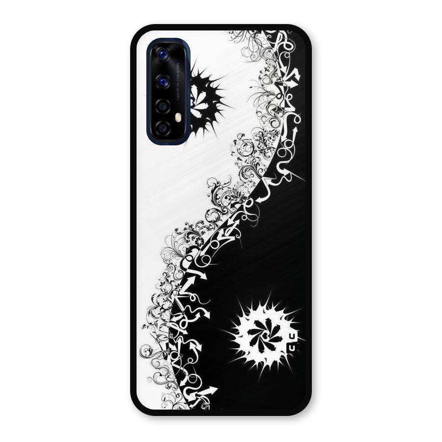 Half Peace Design Metal Back Case for Realme Narzo 20 Pro