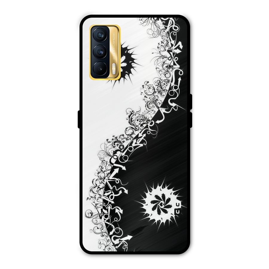 Half Peace Design Metal Back Case for Realme X7