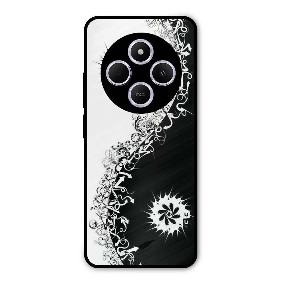 Half Peace Design Metal Back Case for Redmi A4