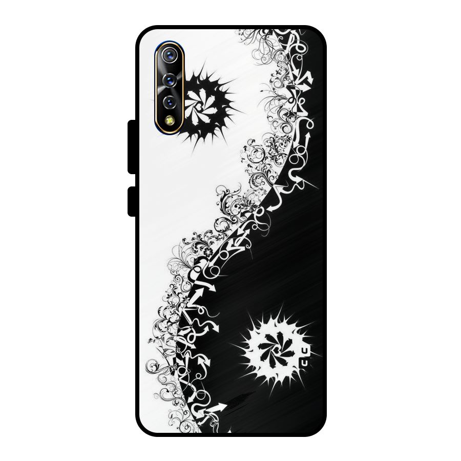 Half Peace Design Metal Back Case for Vivo S1