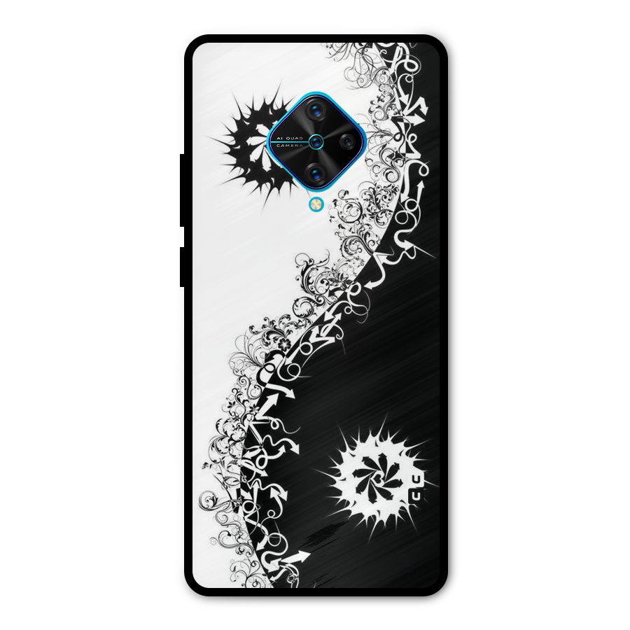 Half Peace Design Metal Back Case for Vivo S1 Pro