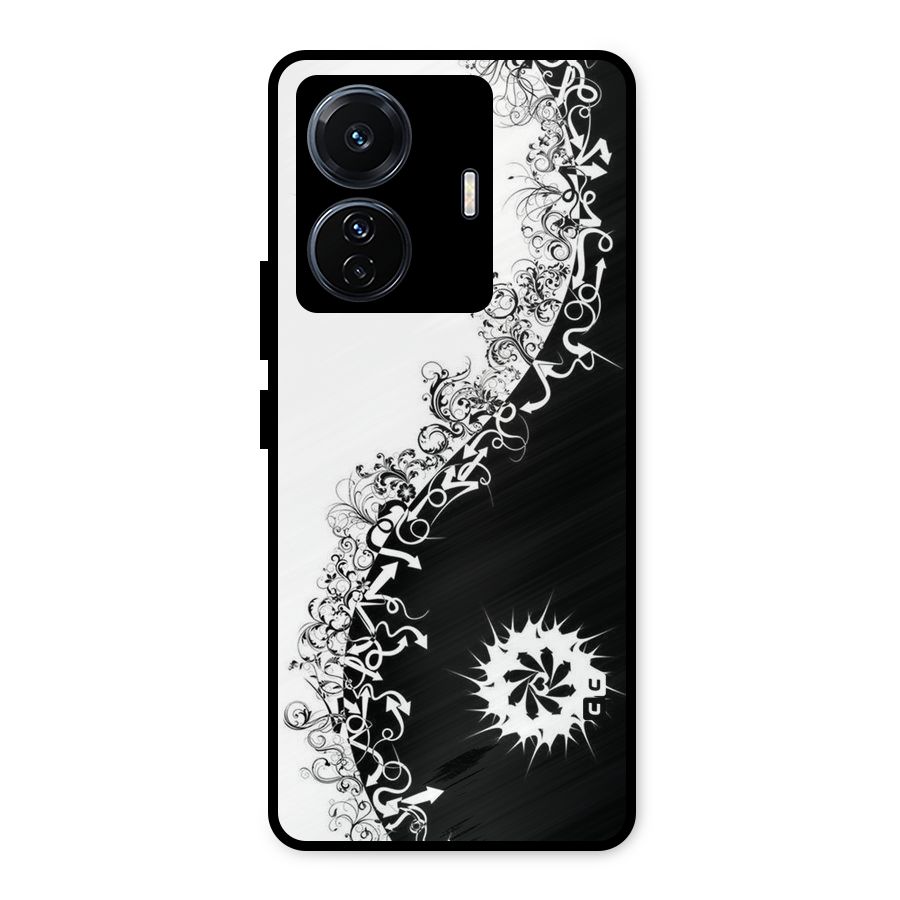 Half Peace Design Metal Back Case for Vivo T1 Pro