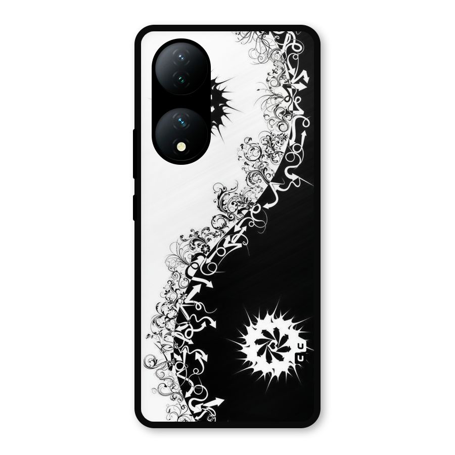 Half Peace Design Metal Back Case for Vivo T2