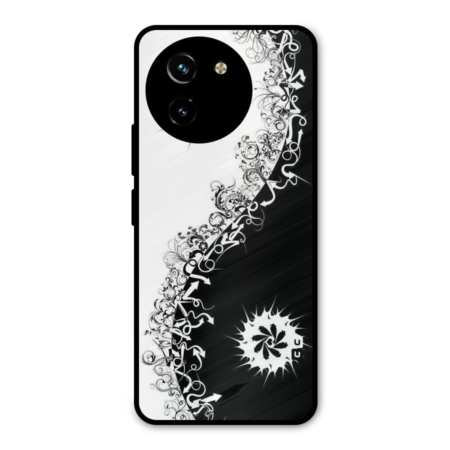 Half Peace Design Metal Back Case for Vivo T3x
