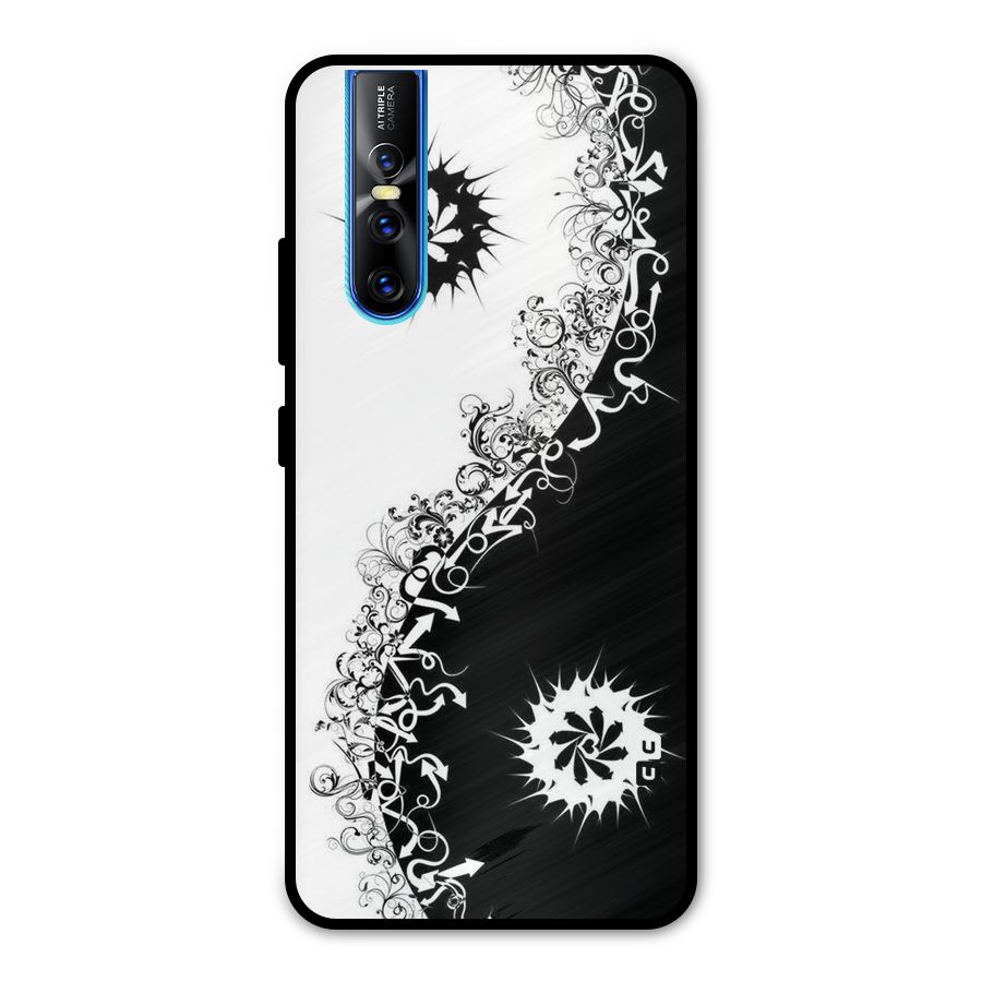 Half Peace Design Metal Back Case for Vivo V15 Pro