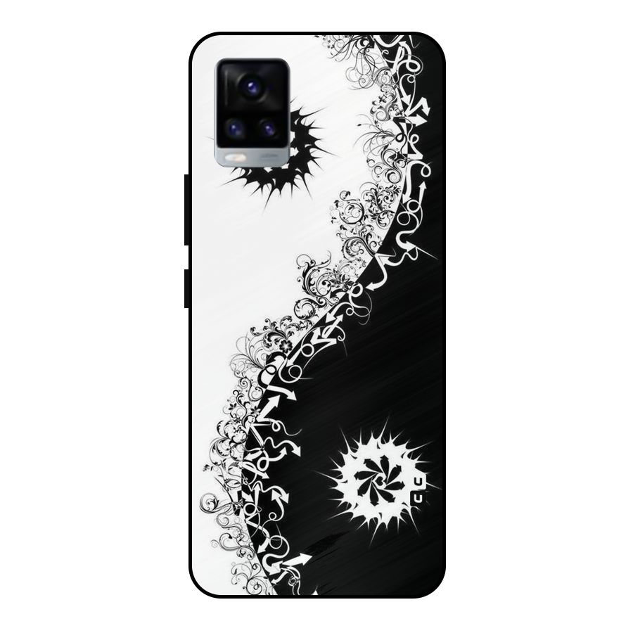 Half Peace Design Metal Back Case for Vivo V20