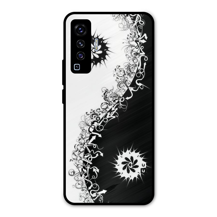 Half Peace Design Metal Back Case for Vivo X50