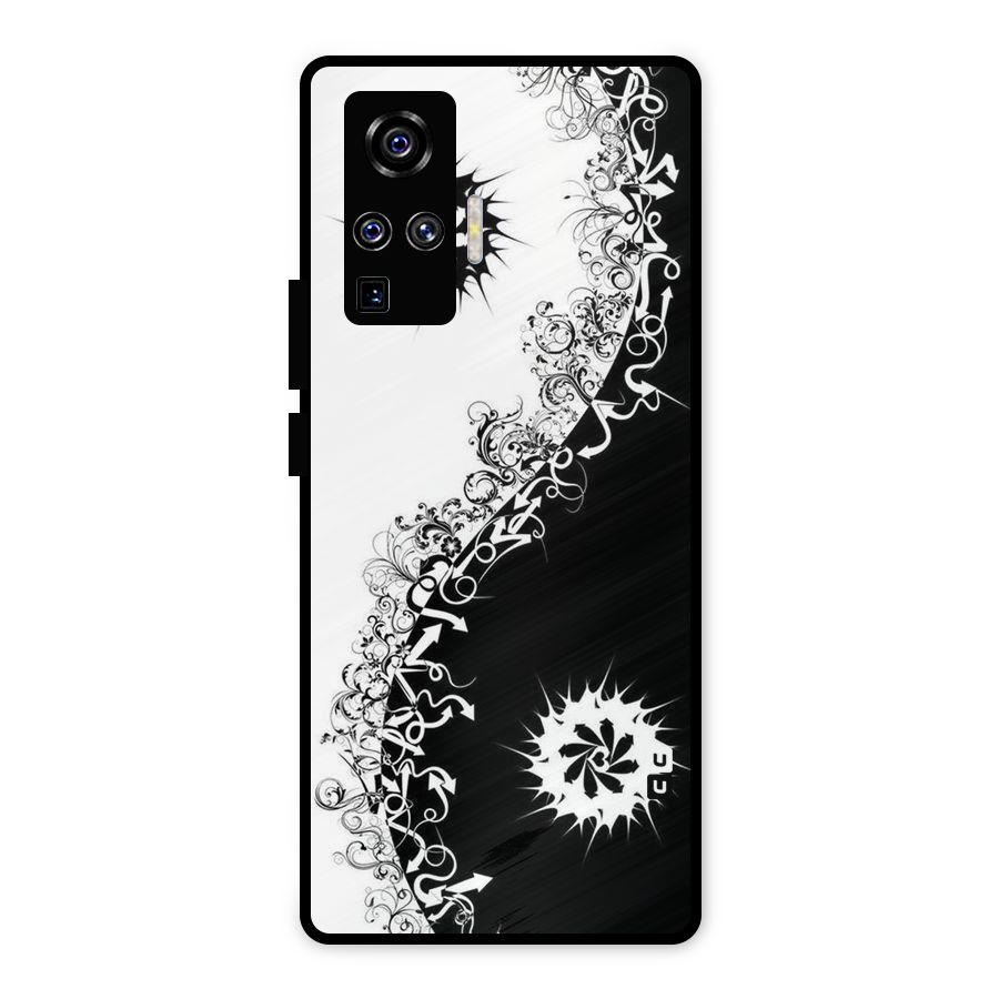 Half Peace Design Metal Back Case for Vivo X50 Pro