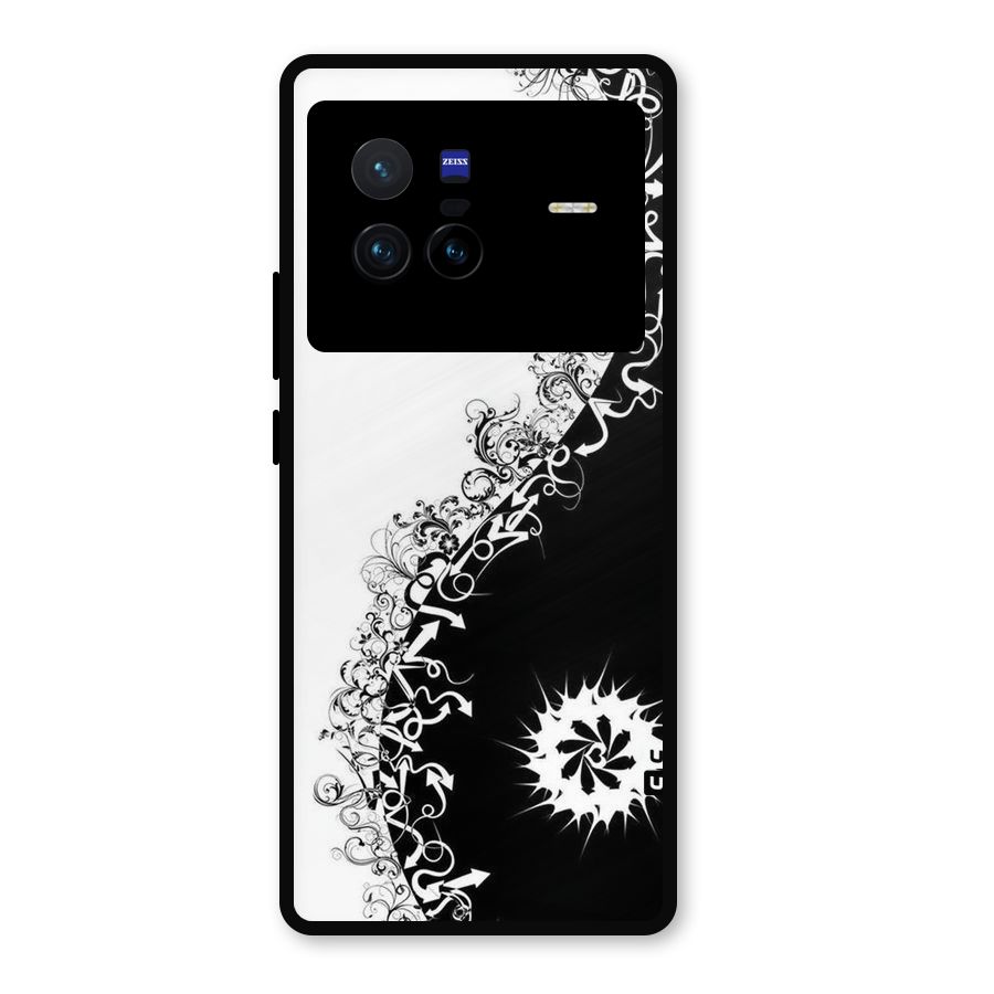 Half Peace Design Metal Back Case for Vivo X80