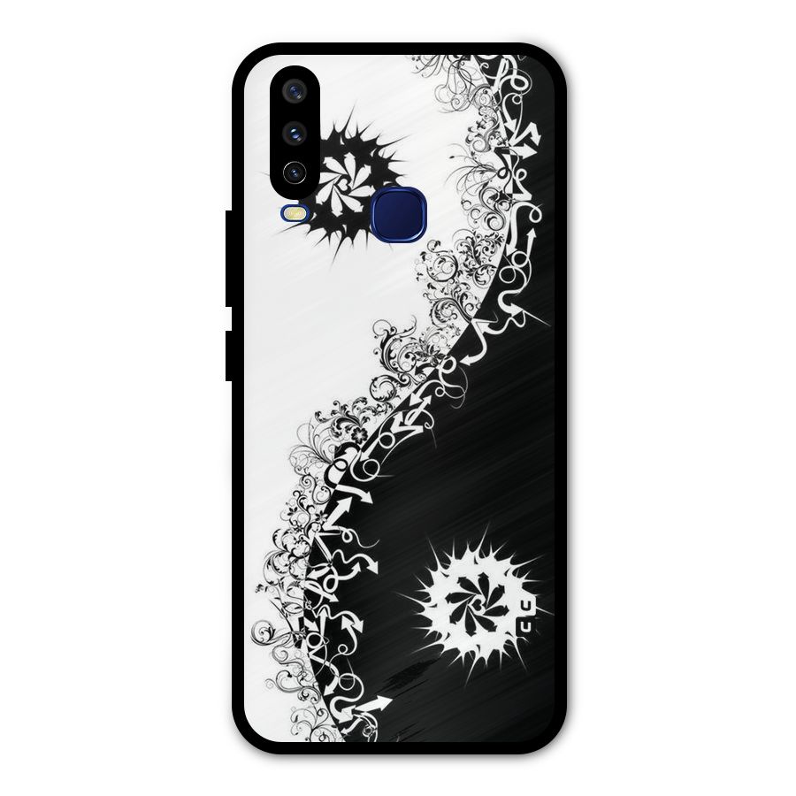 Half Peace Design Metal Back Case for Vivo Y12