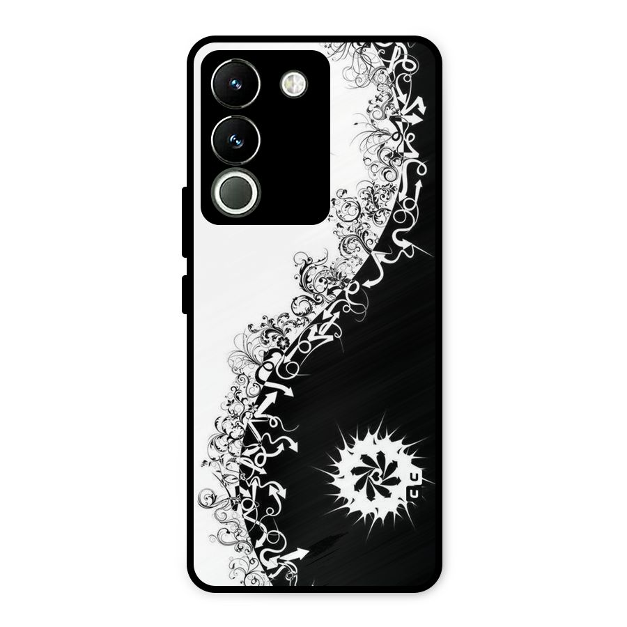 Half Peace Design Metal Back Case for Vivo Y200