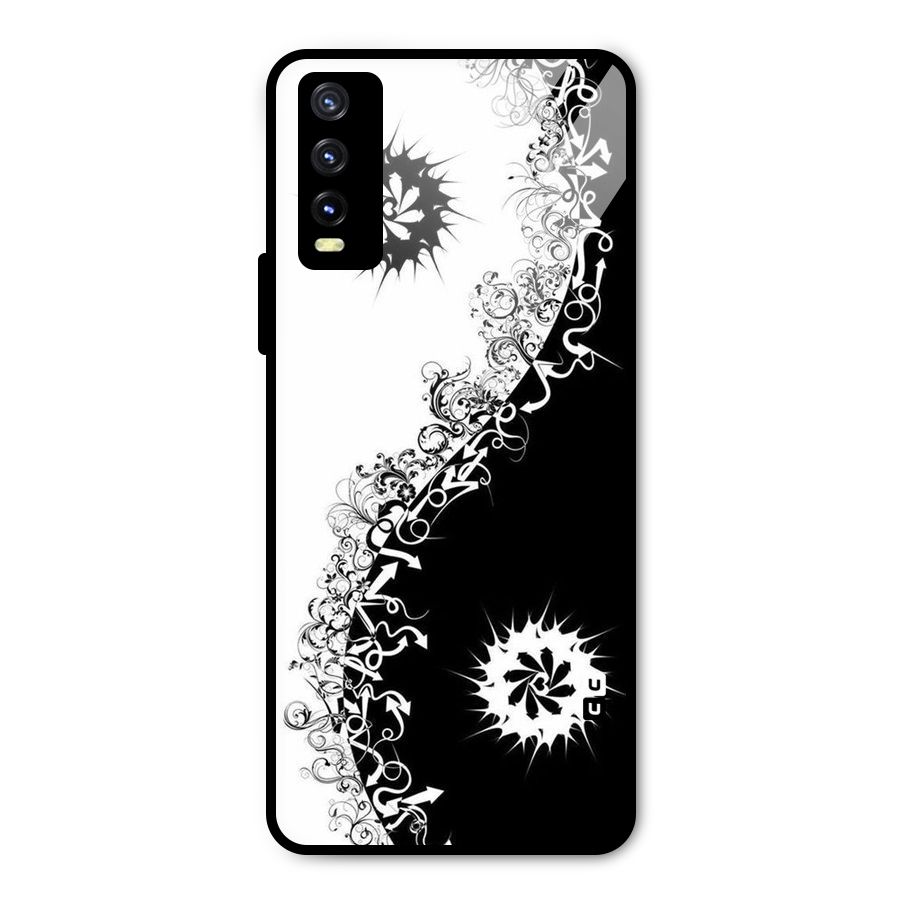 Half Peace Design Metal Back Case for Vivo Y20g