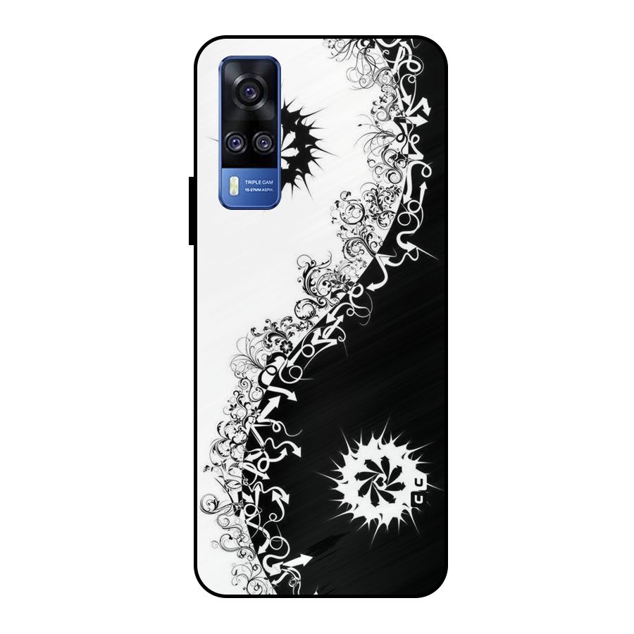 Half Peace Design Metal Back Case for Vivo Y51