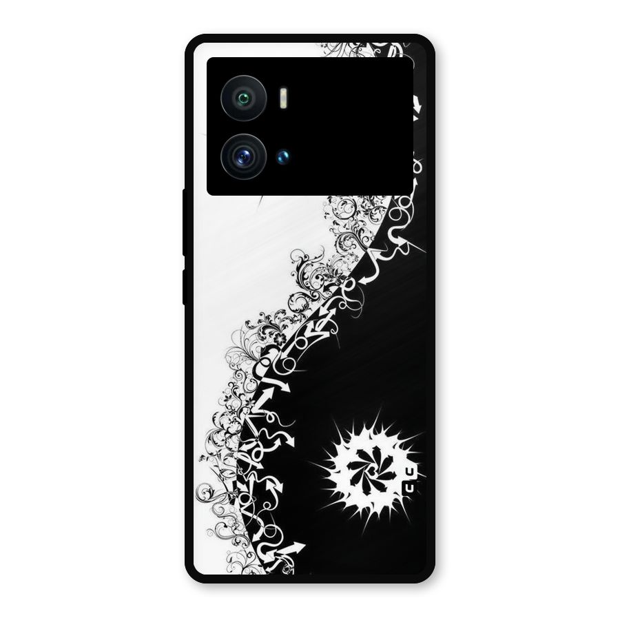 Half Peace Design Metal Back Case for iQOO 9 Pro