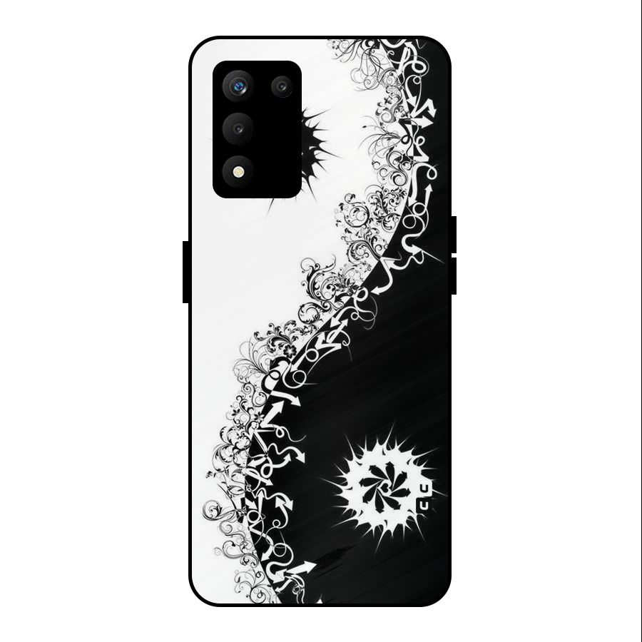 Half Peace Design Metal Back Case for realme 9 5G SE