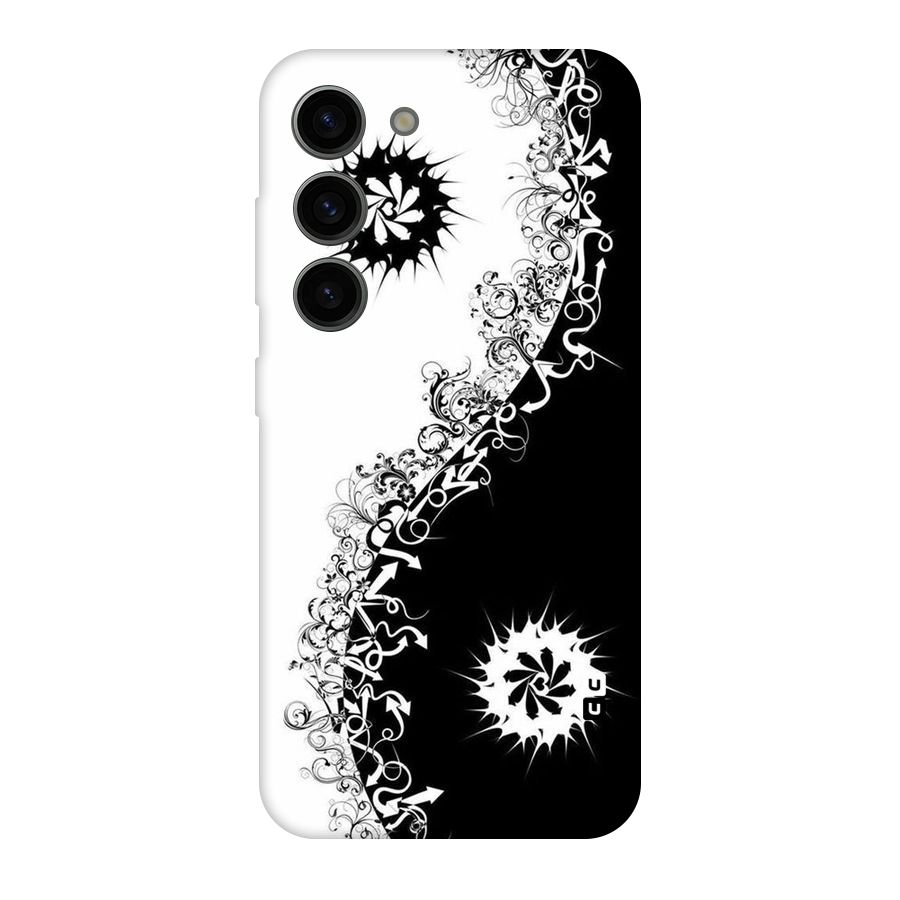 Half Peace Design Original Polycarbonate Back Case for Galaxy S23